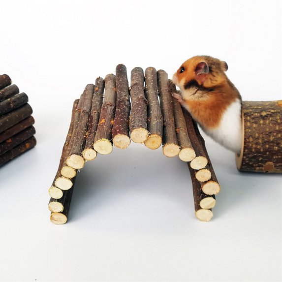 WOODEN RODENT BRIDGE