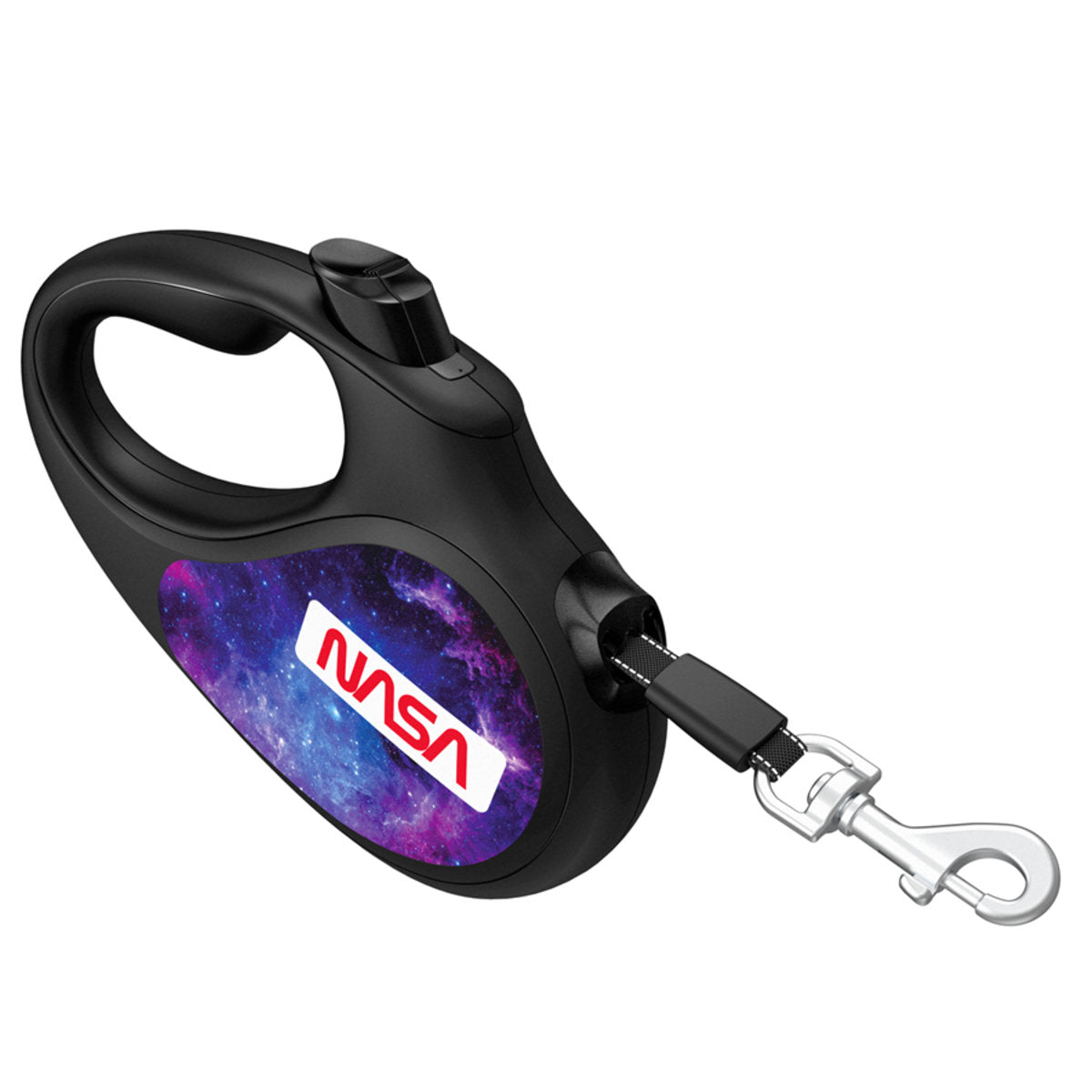 WAUDOG R-LEASH RETRACTABLE DOG LEASH DESIGN NASA21 WITH WASTE BAG CONTAINER & REFLECTIVE TAPE