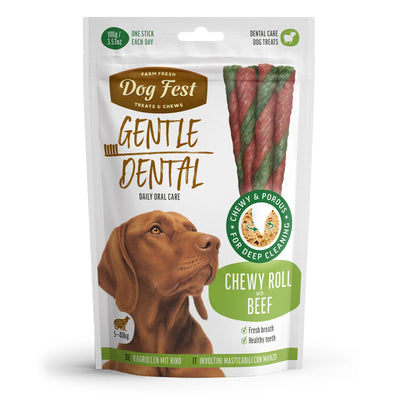 DENTAL CHEWY ROLL FOR DOGS 100G