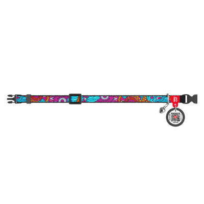 WAUDOG NYLON CAT COLLAR WITH QR PASSPORT