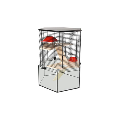 HAMSTER CAGE VITRU HEXAGON M 7kg