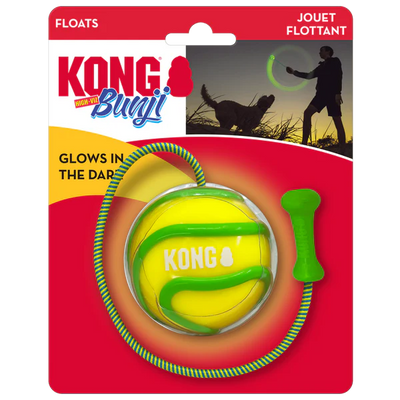 KONG BUNJI HIGH-VIZ BALL ASSORTED LARGE