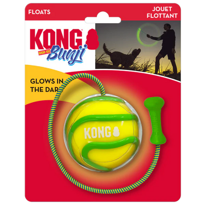 KONG BUNJI HIGH-VIZ BALL ASSORTED LARGE