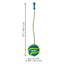 KONG BUNJI HIGH-VIZ BALL ASSORTED LARGE