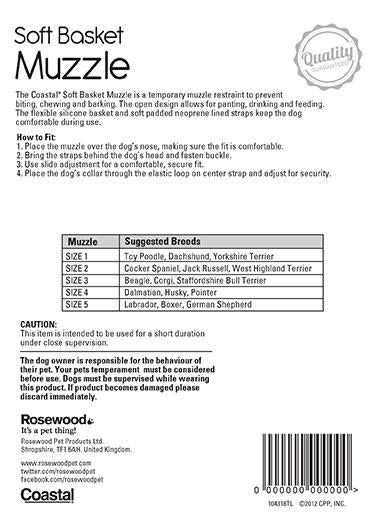 SOFT BASKET MUZZLE