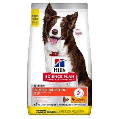 Hill's Adult 1+ Perfect Digestion Medium Breed with Chicken 2.5 g