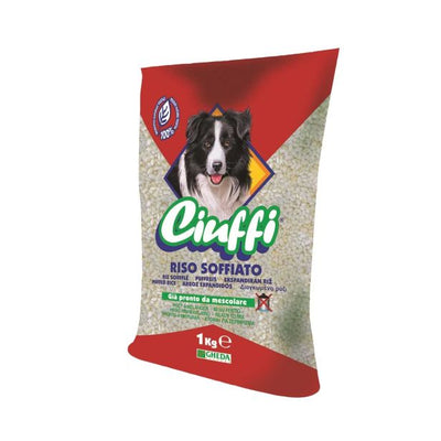 CIUFFI PUFFED RICE FOR DOGS 1KG