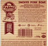 FARMZ SERRANO SMOKED PORK BONE 18CM