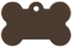 TAG BONE SMALL  OIL RUBBED BRONZE