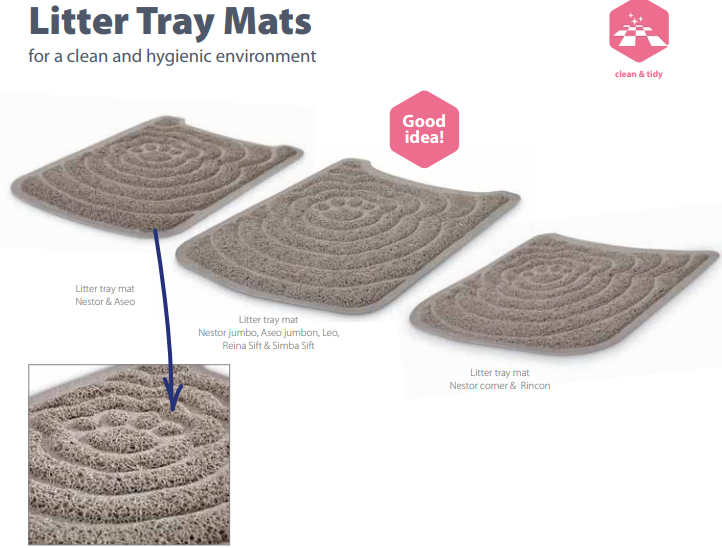 MAT NESTOR FOR LITTER TRAYS