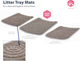 MAT NESTOR FOR LITTER TRAYS