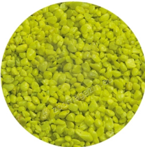 GRAVEL NEON YELLOW 1KG   4-7mm