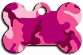 TAG BONE SMALL PINK CAMO