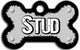 TAG BONE SMALL STUD