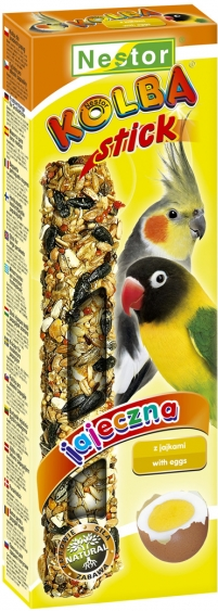 2x COCATIEL-LOVEBIRD STICKS ΑΥΓΟ