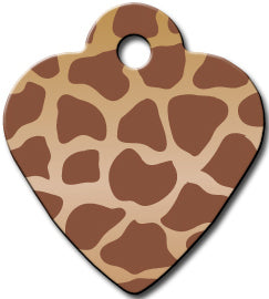 TAG HEART SM GIRAFE