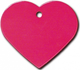 TAG HEART LRG RED