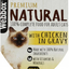 WBX NATURAL CAT HEART  CHICKEN IN GRAVY 85G