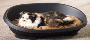 SNOOZE PET ПЛАСТИКОВАЯ КРОВАТЬ ЧЕРНАЯ
