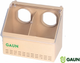 PIGEON FEEDER 1KG WITH TWO HOLES