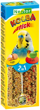 2x BUDGIE STICKS HONEY 85G
