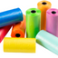 POO BAGS RAINBOW MULTICOLOUR  8xROLLS OF 15xBAGS