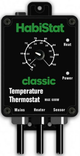 HABISTAT TEMPERATURE THERMOSTAT, BLACK, 600W