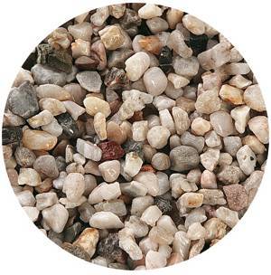 CLEAR WHITE GRAVEL 3-6 mm  10KG