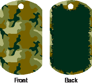 TAG MILITARY GREEN CAMO