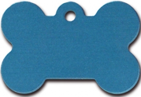 TAG BONE LG BLUE