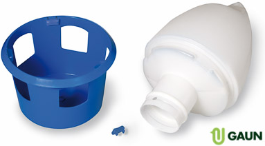 DRINKER/FEEDER FOR PIGEONS 12LTR