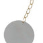 TOY FOR PARROT MIRROR ROUND+BELL XL