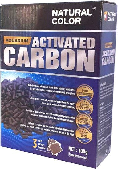 AQUARIUM ACTIVATED CARBON 300G