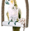 BIRD TOY SISAL SWING