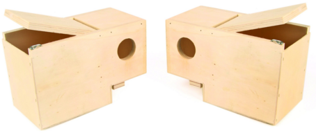 WOODEN NESTING BOX