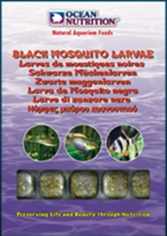 BLACK MOSQUITO LARVAE CUPE TRAY 100g