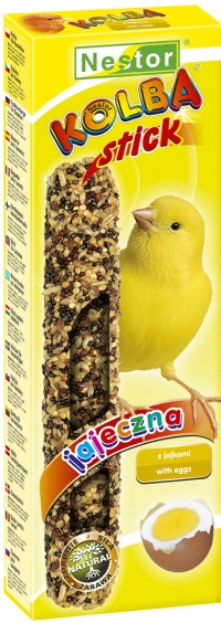 2x CANARY STICKS EGGS 85G 