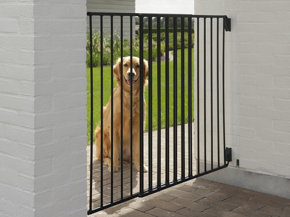 DOG BARRIER GATE OUTDOOR DOG GATE