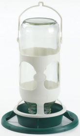 FAUNA FEEDER/DRINKER 1LT - GLASS
