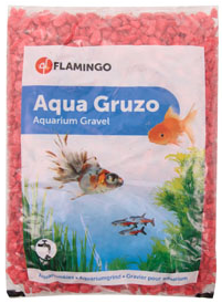 GRAVEL GLITTER NEON RED 1KG   4-7mm