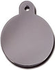 TAG CIRCLE  LRG PLATINUM