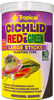 CICHLID RED & GREEN  STICKS