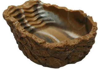 DRINKING BOWL SMALL GREY