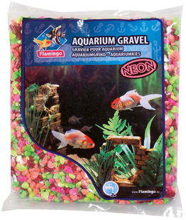 GRAVEL NEON RAINBOW MIX 1KG   4-7mm