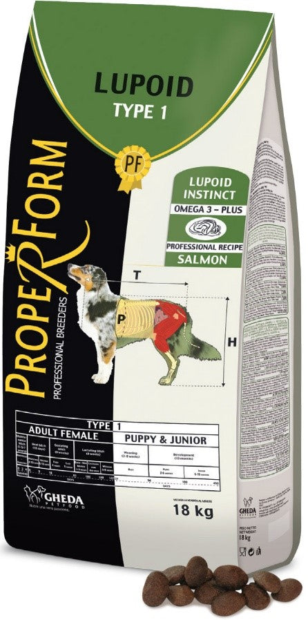 Proper Form Professional Breeders Lupoid TYPE1 Adult Female & Puppy/Junior