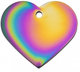 TAG HEART LRG RAINBOW