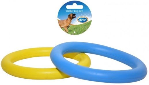DOG TOY RUBBER RING