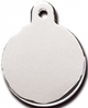 TAG CIRCLE LRG SILVER