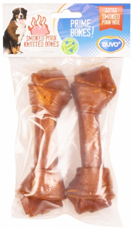 SMOKED PORK HIDE KNOTTED BONES