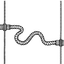 FLEXIBLE COTTON PERCH FOR PARROT